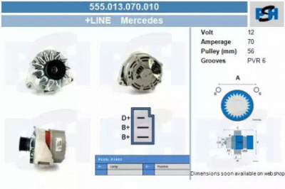 CV PSH 555013070010 -